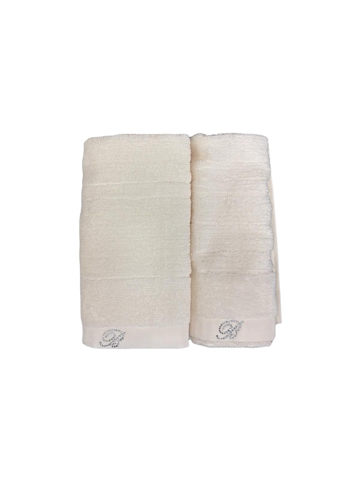 Set 1+1 Samira Asciugamano e Ospite BLUMARINE
