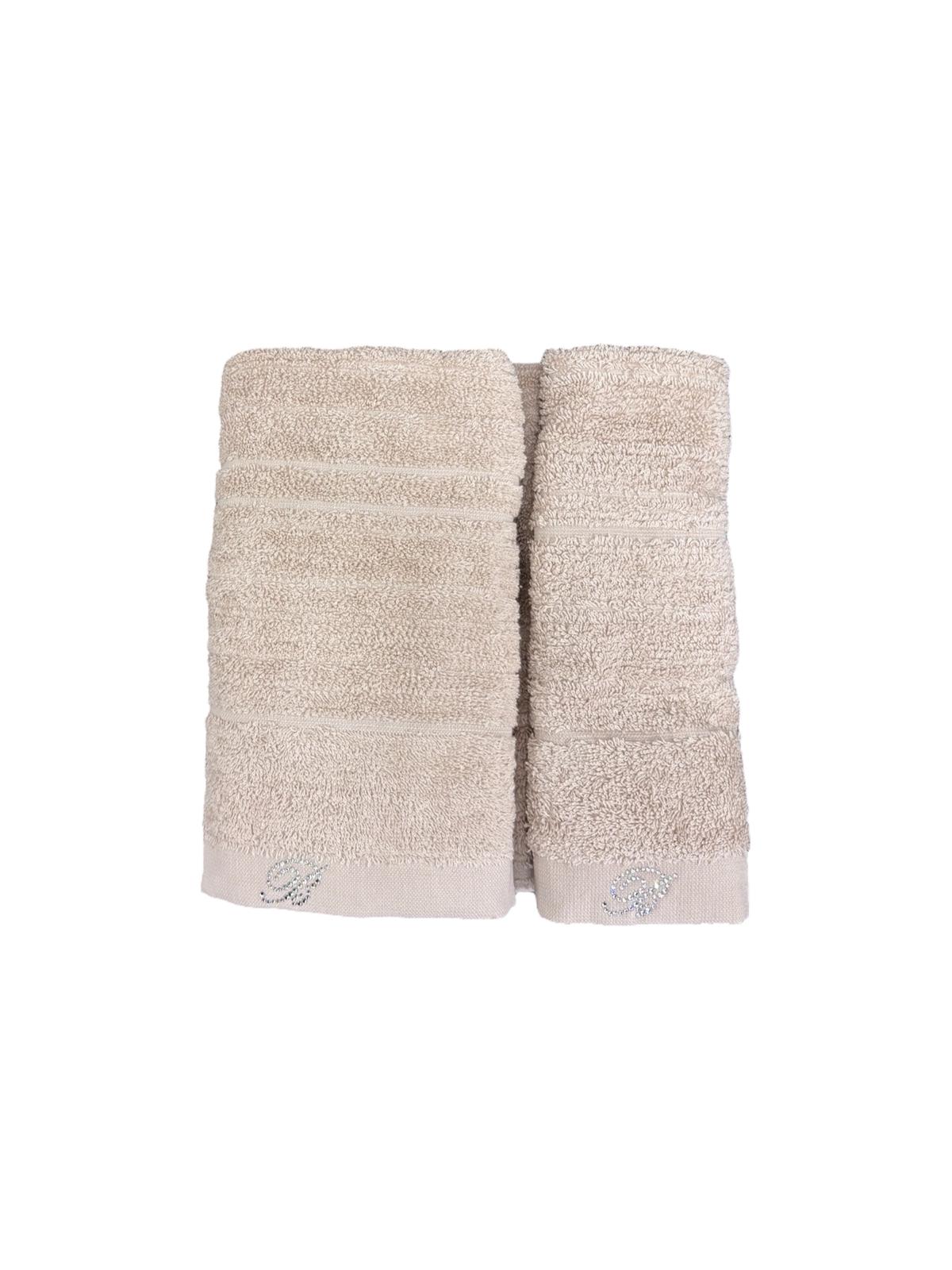 Set 1+1 Samira Asciugamano e Ospite BLUMARINE
