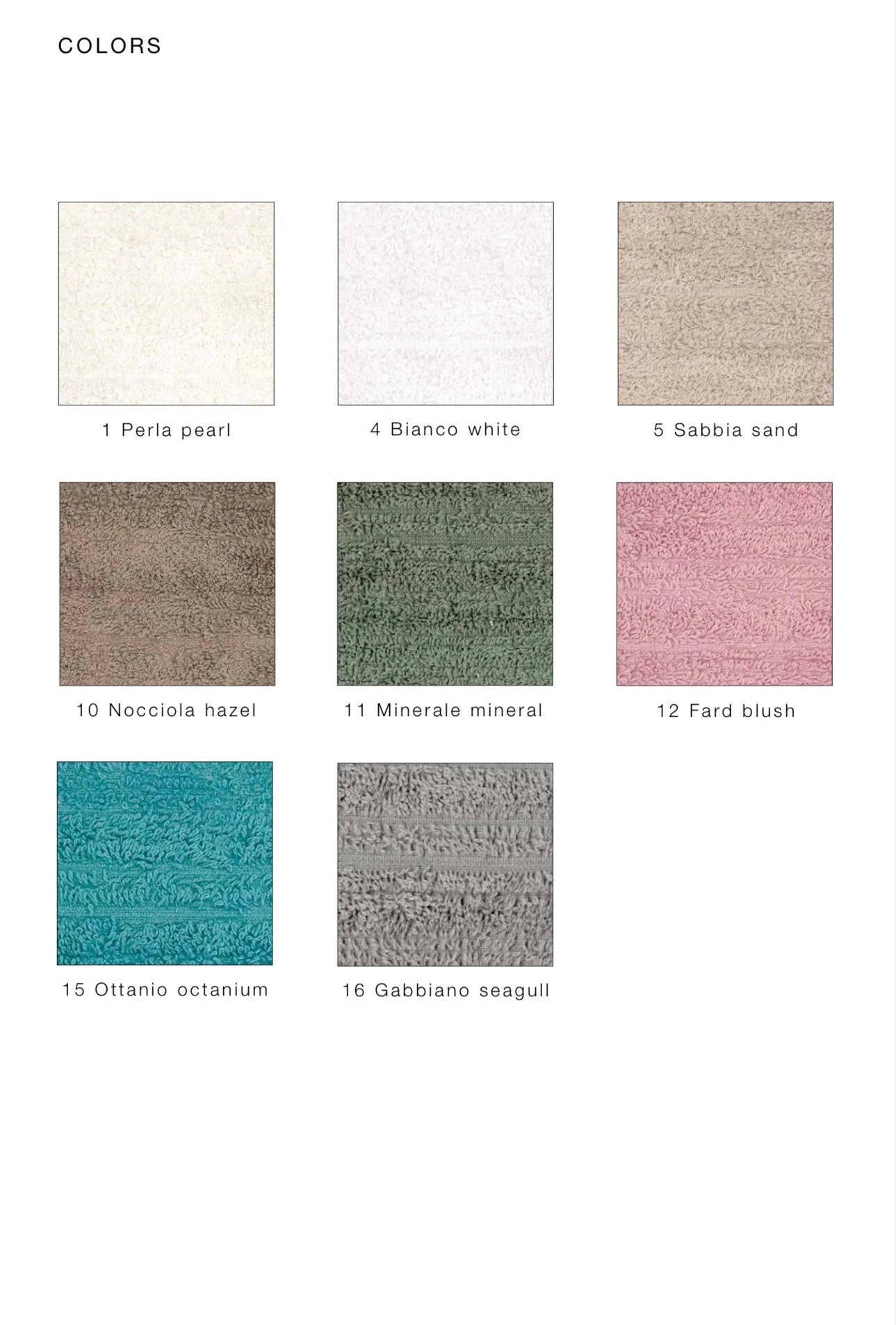 Set 5 pezzi Samira Completo Bagno BLUMARINE