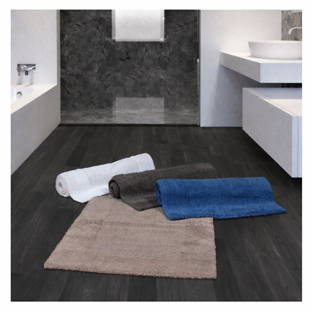 Tappeto bagno in cotone antiscivolo 60×110cm Casa Anversa