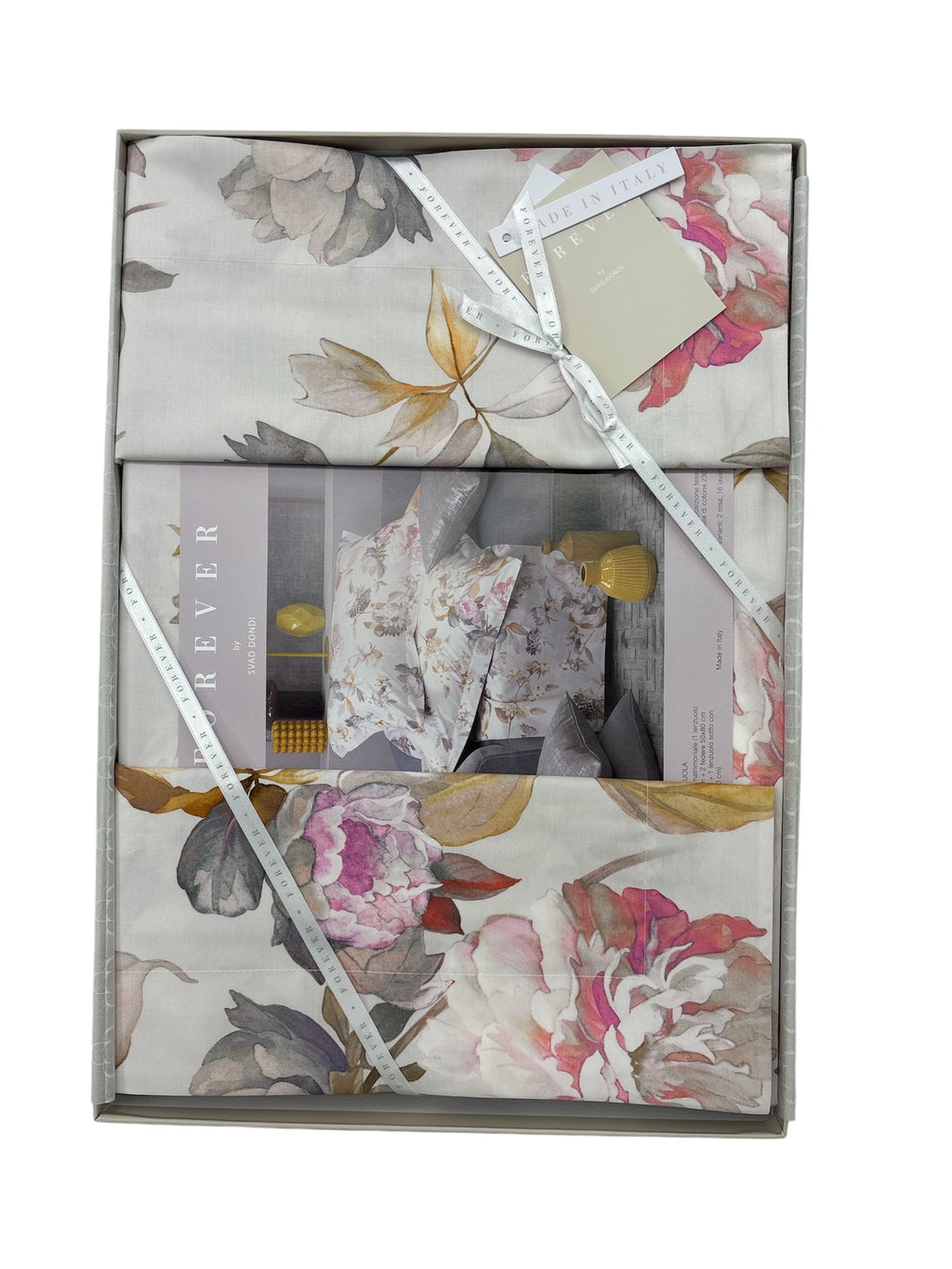 Completo Lenzuola In Percalle Di Cotone Anya Forever By Dondi