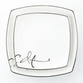 Servizio Piatti Letter Platin Weissestal