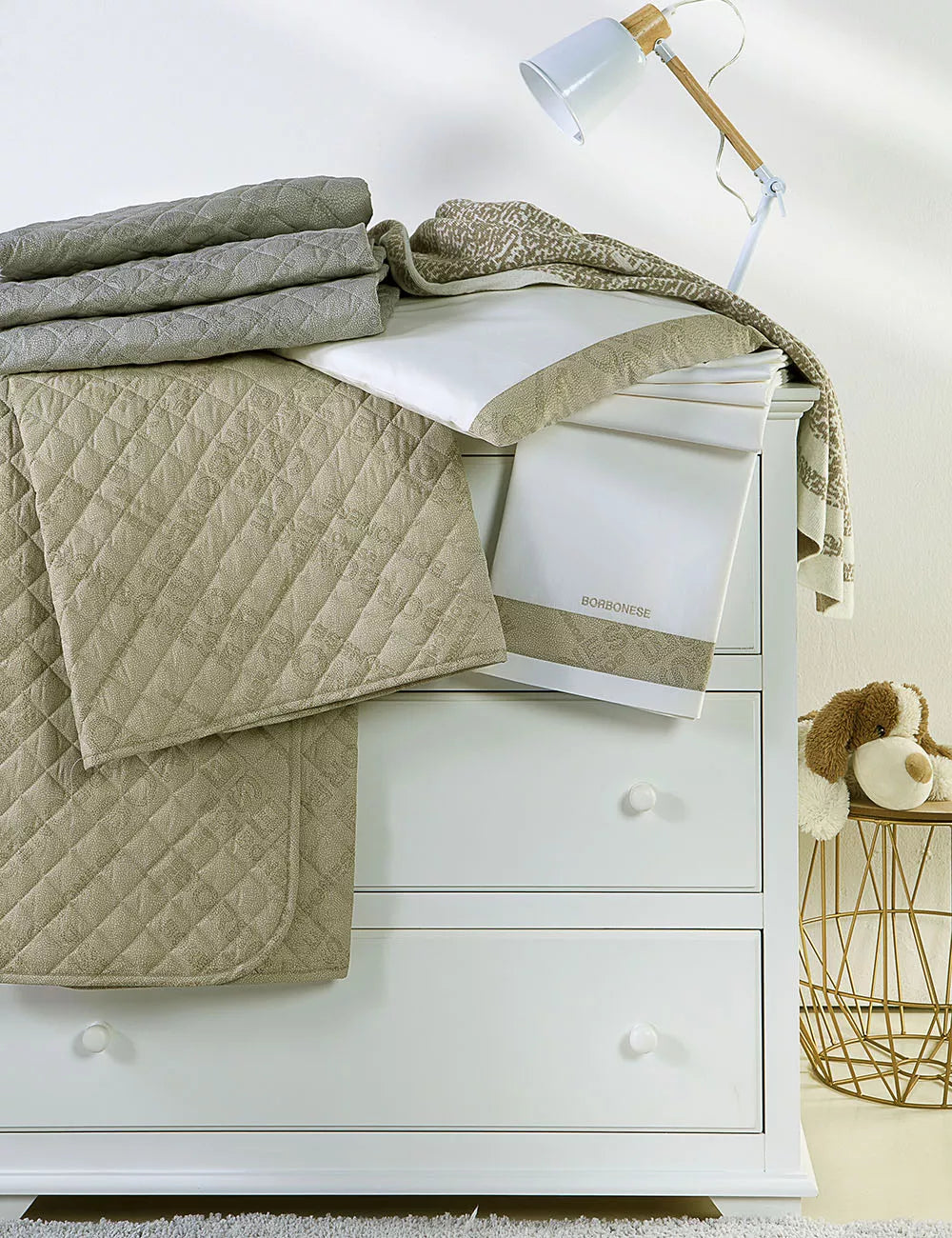 Lenzuolina Culla 3 Pezzi Jet Set Borbonese