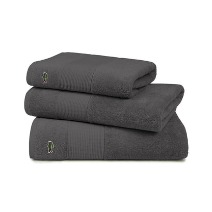 Set 1+1 LECROCO Asciugamano e Ospite LACOSTE