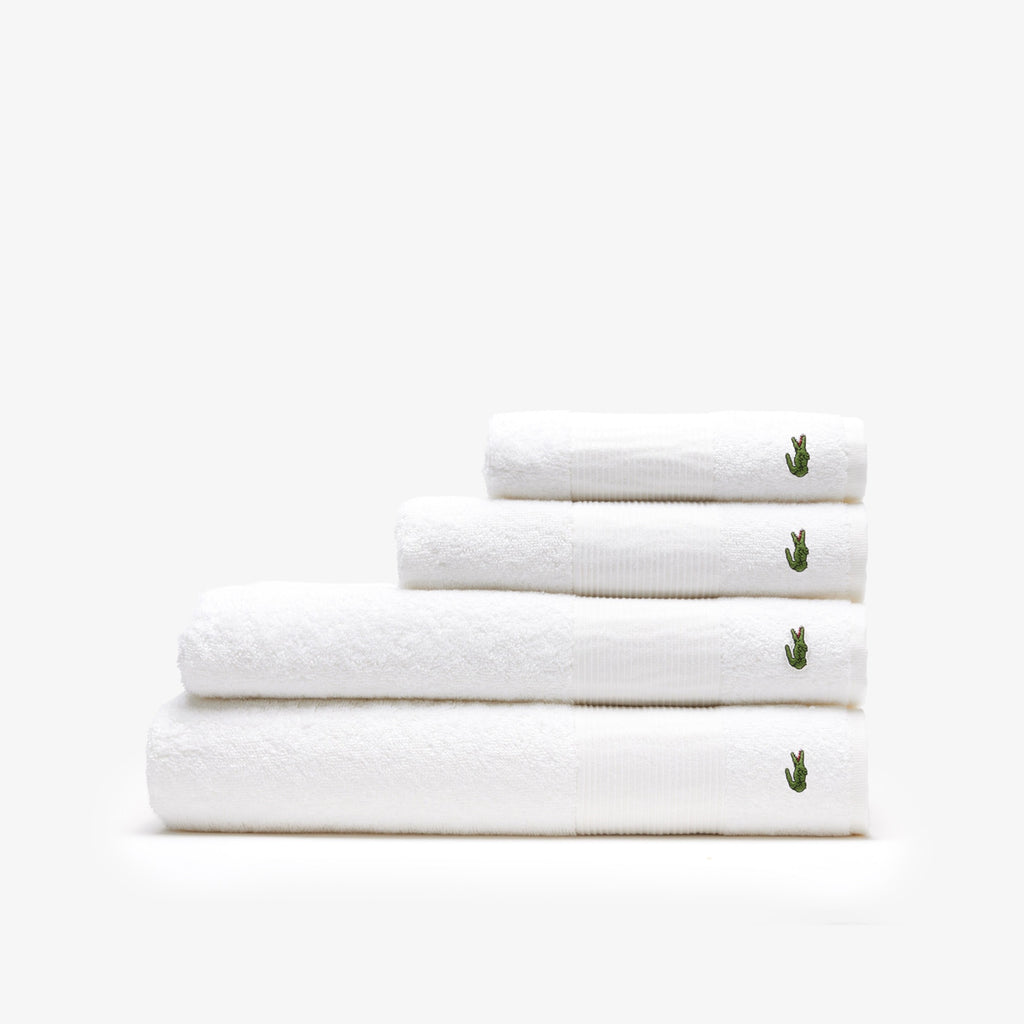 Set 1+1 LECROCO Asciugamano e Ospite LACOSTE