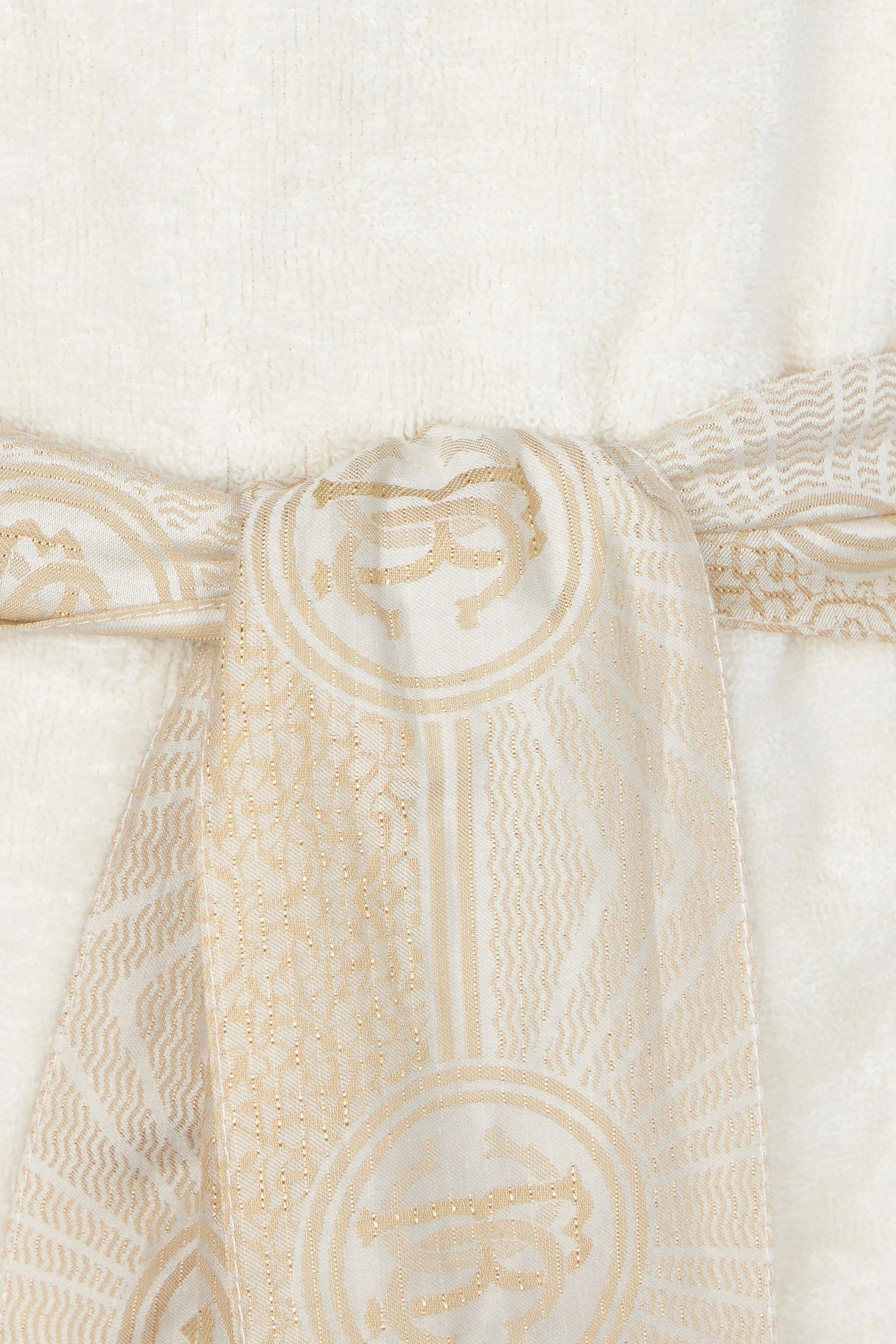 Accappatoio Scialle Roberto Cavalli Royal Collection in Spugna