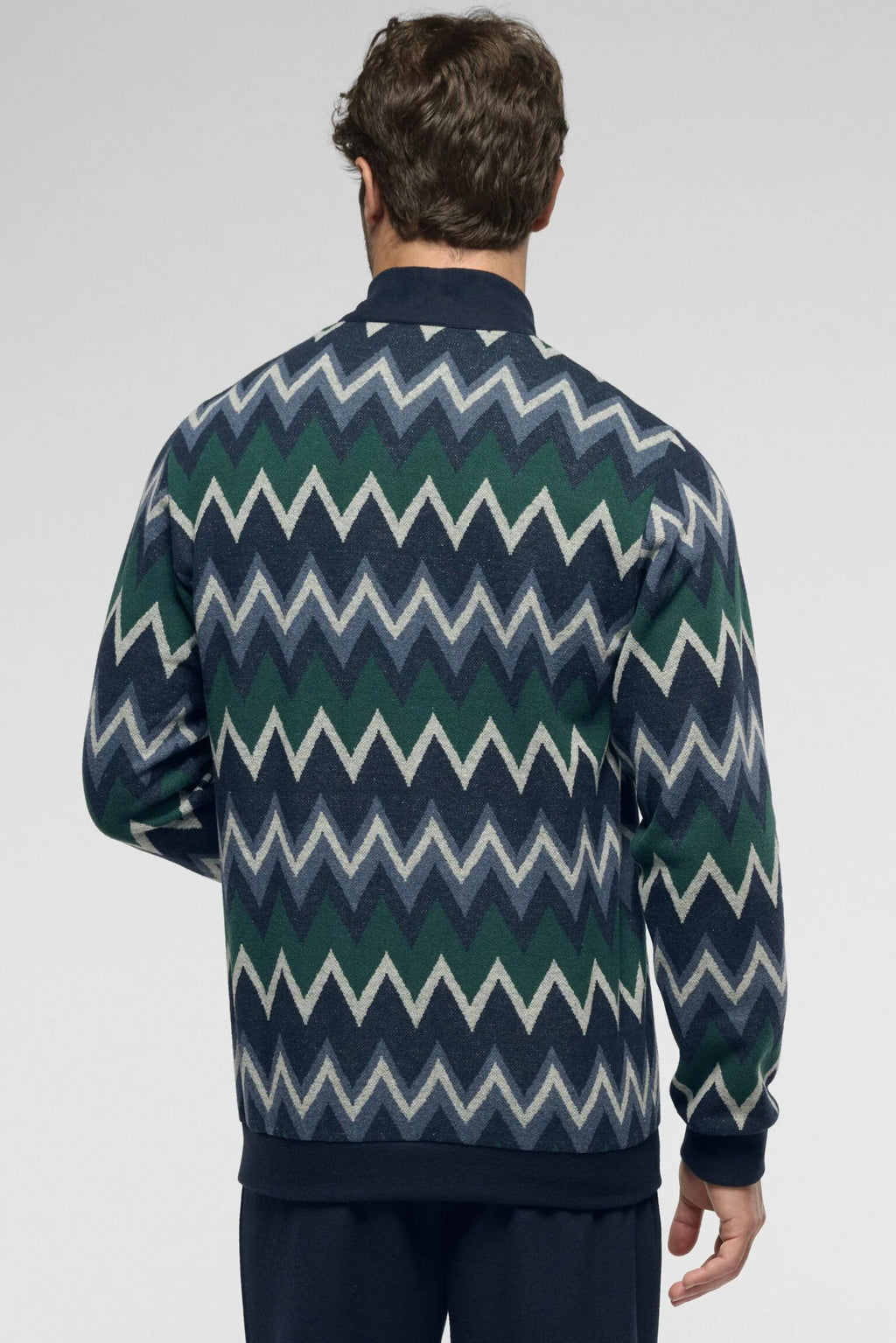 Pigiama Lungo collo lupetto Punto Milano Soft Cotton PEROFIL VPRT93445