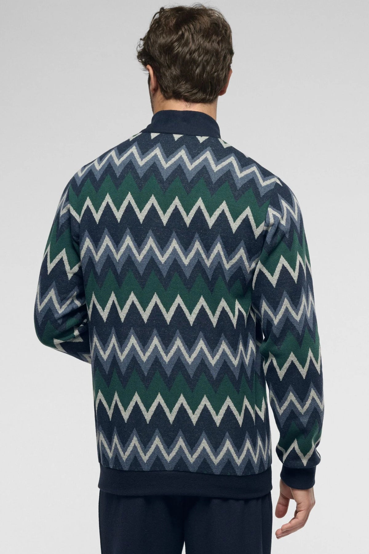 Pigiama Lungo collo lupetto Punto Milano Soft Cotton PEROFIL VPRT93445