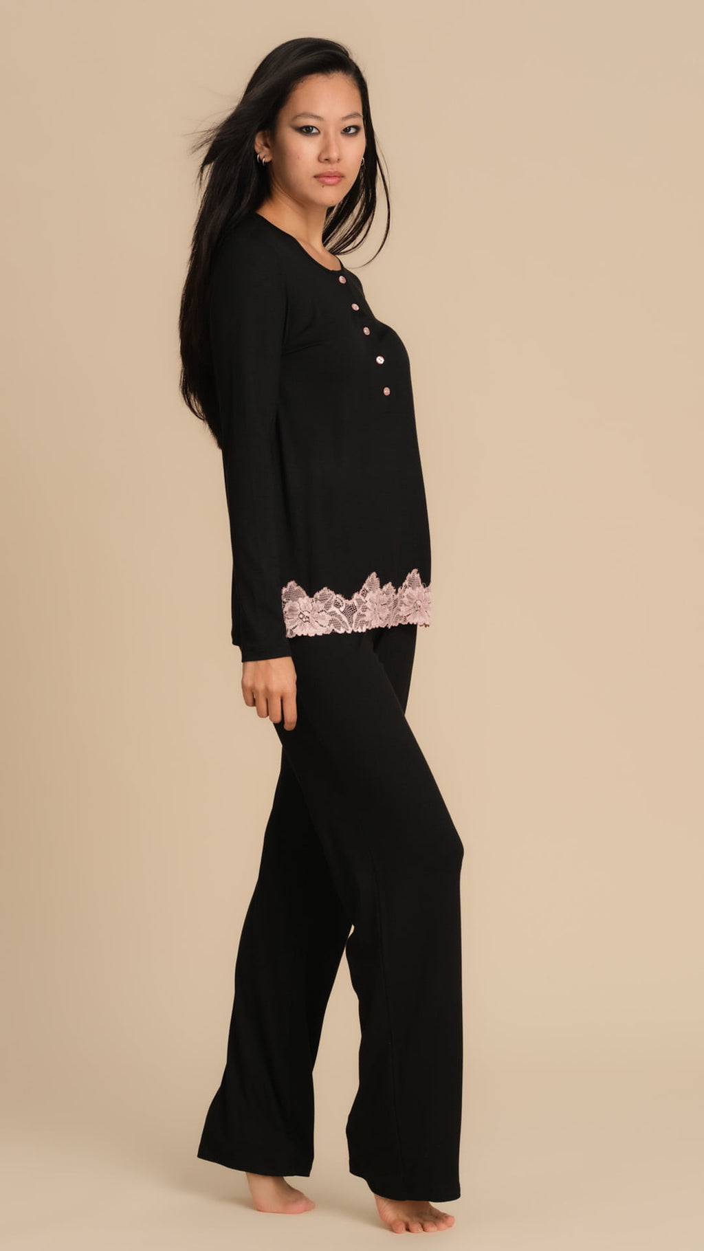 Pigiama in pizzo Charlotte Pepita 3011