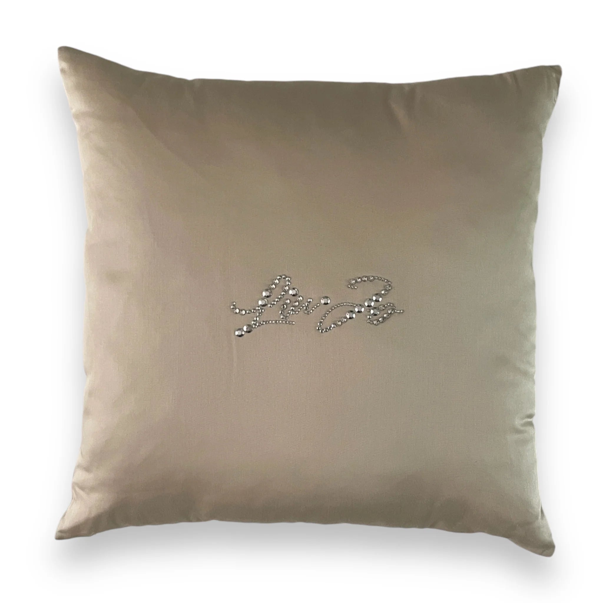 Cuscino arredo 40x40 Liu Jo in raso Tinta unita BASICO