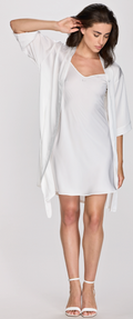 Completo Sposa Vestaglia e Camicia con Spalline Liu Jo