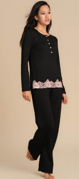 Pigiama in pizzo Pepita 3011