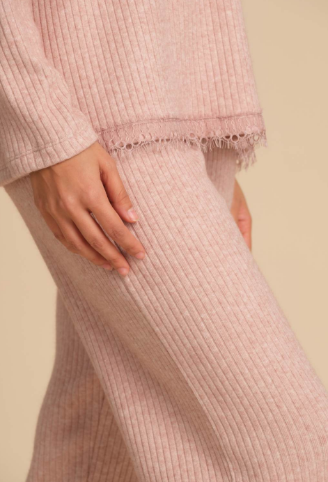 Pigiama Donna a Costine con Colletto Margot Pepita 3021