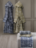 Accappatoio con cappuccio Trussardi SCRATCH in Spugna