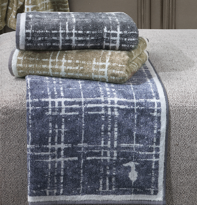 Set 1+1 SCRATCH Asciugamano e Ospite Trussardi
