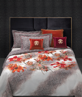 Completo Lenzuola Roberto Cavalli Reef in Raso di Cotone