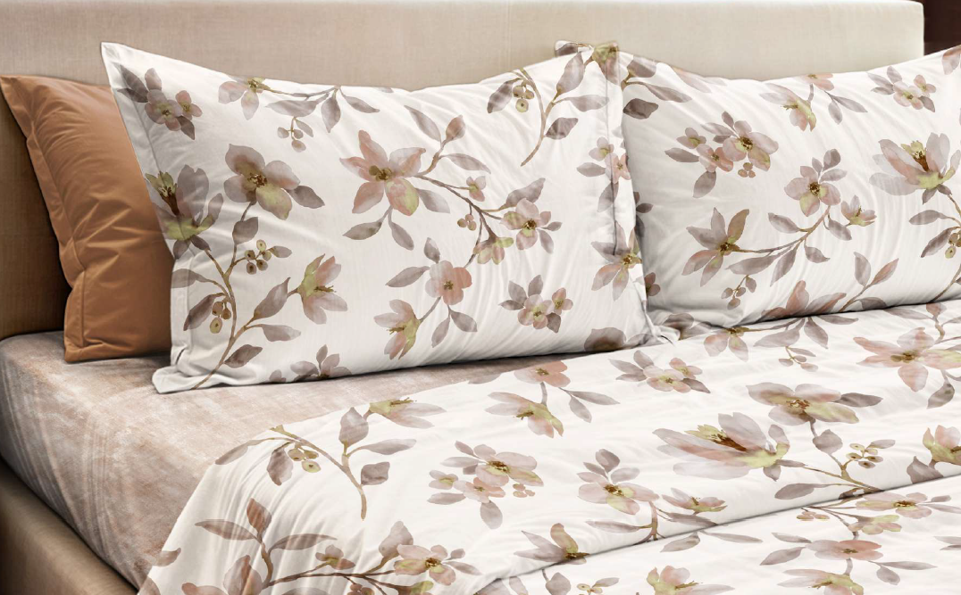 Completo Lenzuola Color Trend Gemma by Le Vie Del Cotone