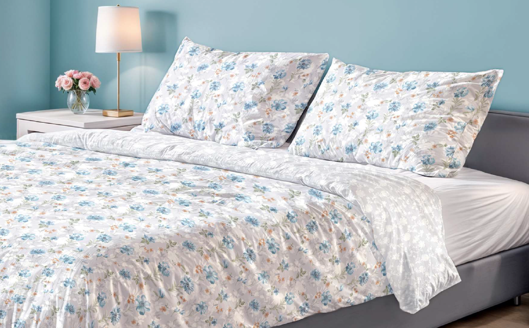 Completo Lenzuola Printing Magics Romantic by Le Vie Del Cotone