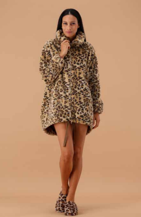 Maxi Maglia Full Zip In Pile Maryplaid 6H45033