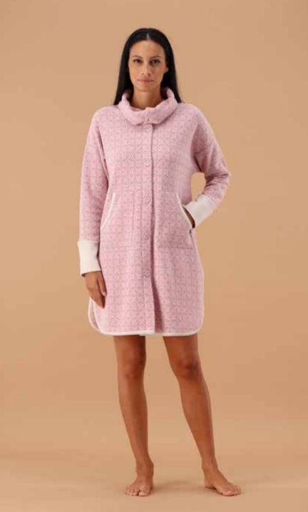 Vestaglia Donna In Pile Maryplaid 6V85048