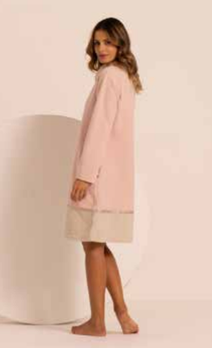 Vestaglia Donna In Pile Maryplaid 6V84180