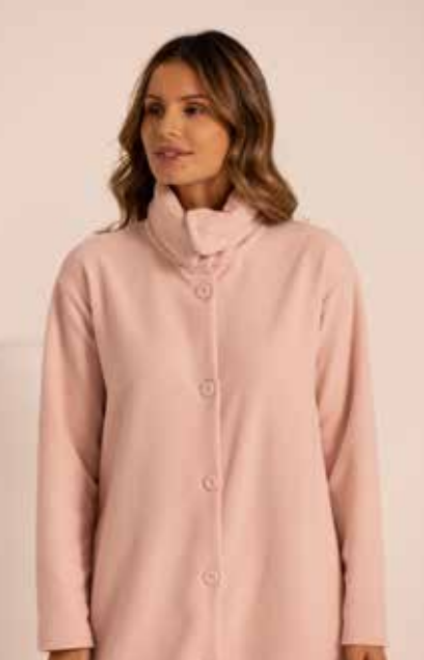 Vestaglia Donna In Pile Maryplaid 6V84180