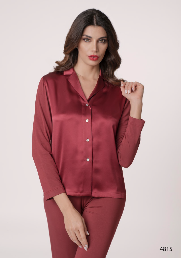 Pigiama in Maglia e Seta Non Solo Corredi 4815