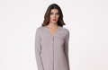 Camicia Da Notte Aperta Avanti in Maglia Non Solo Corredi 4828