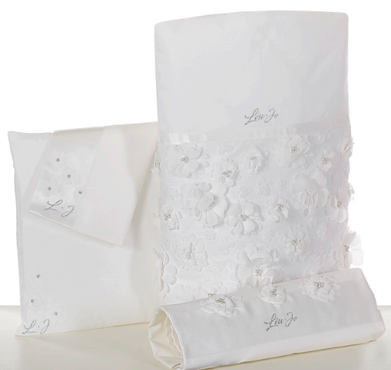 SET 4 PEZZI COPRIPIUMINO PER CULLA SERIE CERIMONIA