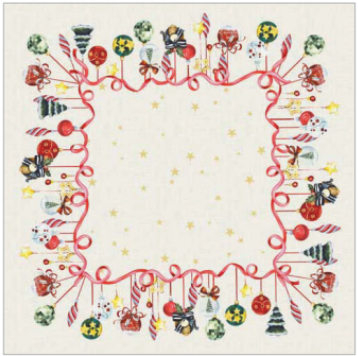 Runner e Centrotavola in Velluto Christmas 3 Casa Anversa