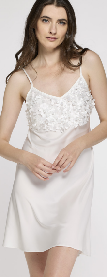 Completo Sposa Vestaglia e Camicia con Spalline Liu Jo