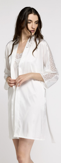Completo Sposa Vestaglia e Camicia con Spalline Liu Jo
