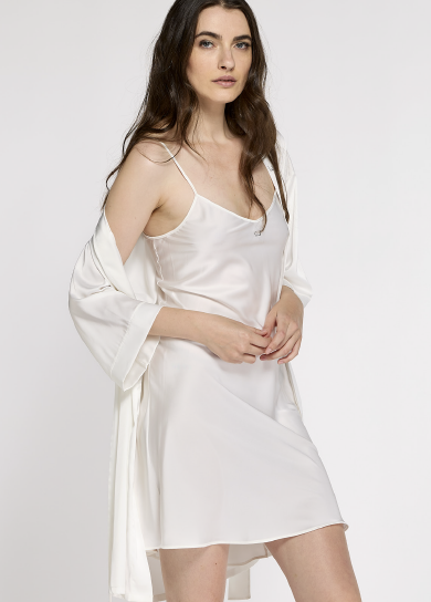 Completo Sposa Vestaglia e Camicia con Spalline Liu Jo