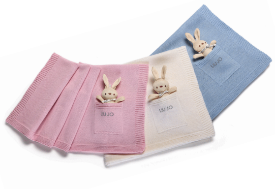 Copertina per carrozzina Bunny di Liu Jo in Cotone