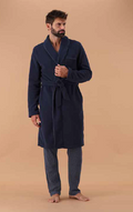 Vestaglia Uomo Libeccio in Pile MaryPlaid 6V76163