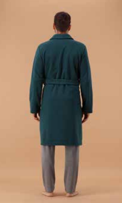 Vestaglia Uomo Manica Lunga In Pile Marina Militare 6Z85087MM