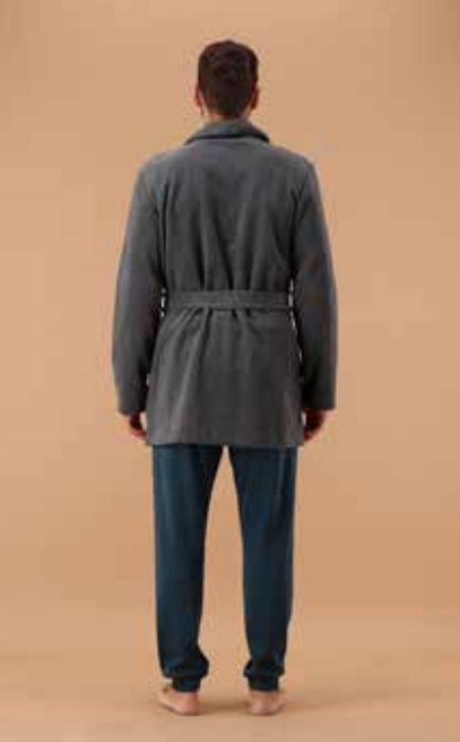 Giacca Da Camera Uomo In Pile Marina Militare 6Z85086MM