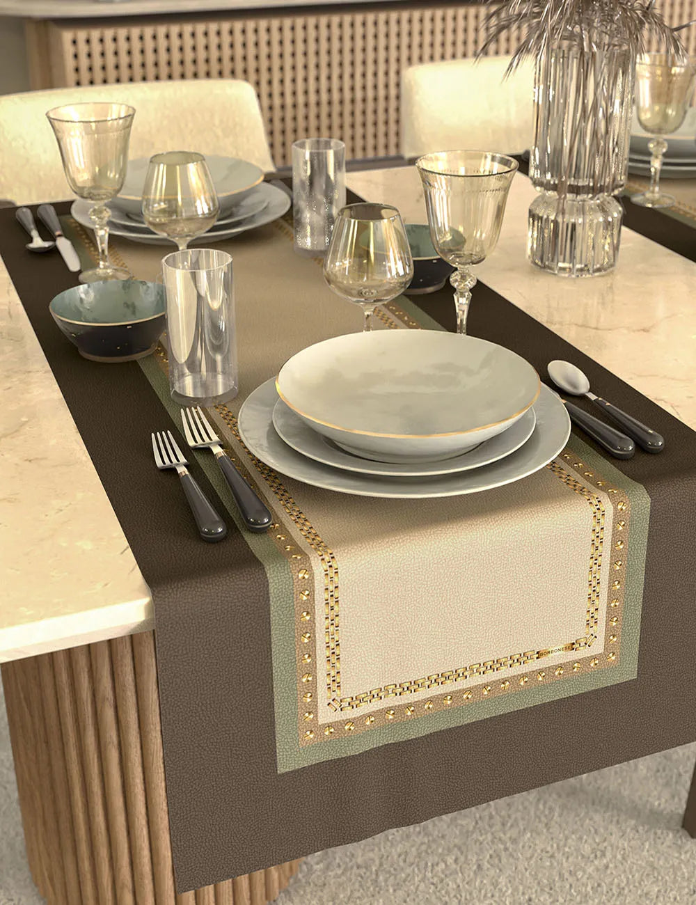 Runner Posh Borbonese 50x150