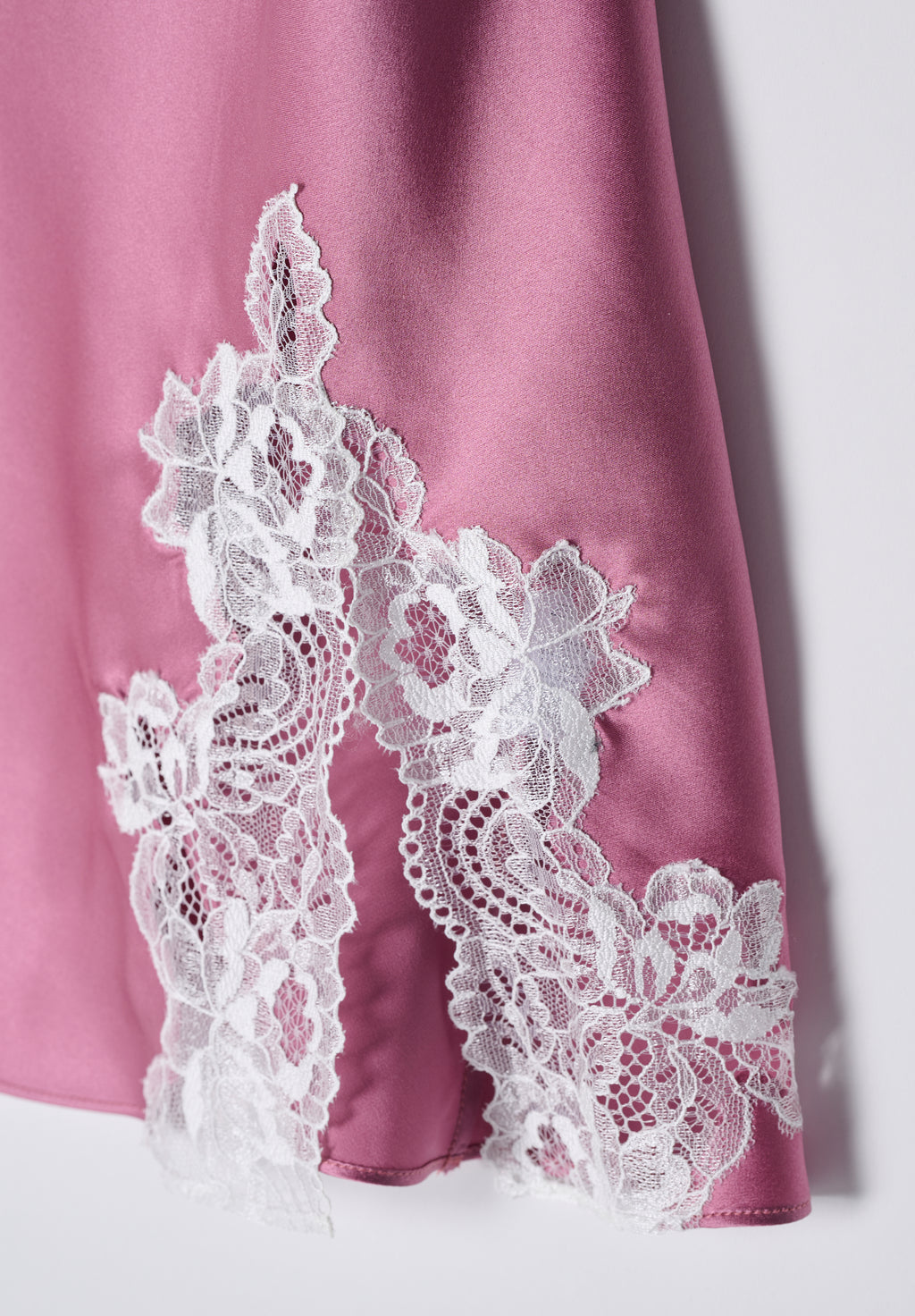 Camicia Da Notte Sposa con Spalline Lace Seduction Luna Di Seta VLST60587