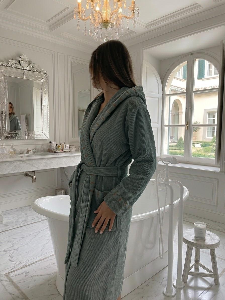 Accappatoio con cappuccio Unisex Roxy Govina
