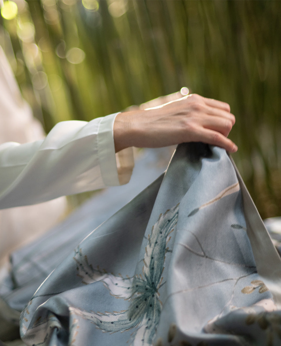 Completo Lenzuola In Raso Di Cotone Baobab Dondi