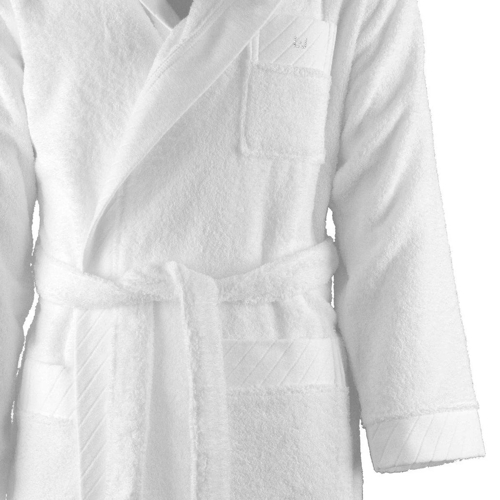 Accappatoio con cappuccio in spugna Diagonal Liu Jo