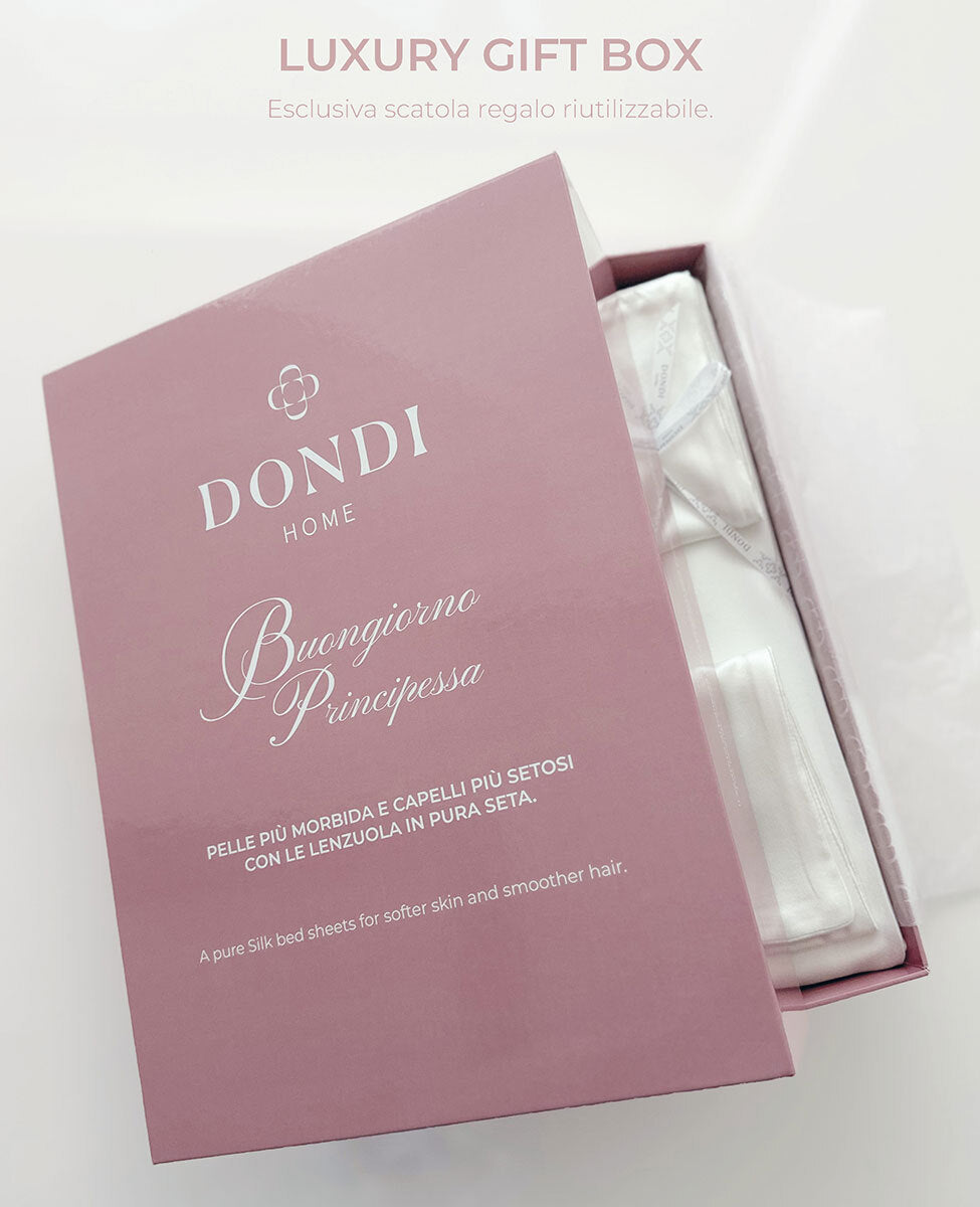 Completo Lenzuola In Seta Buongiorno Principessa Blumarine