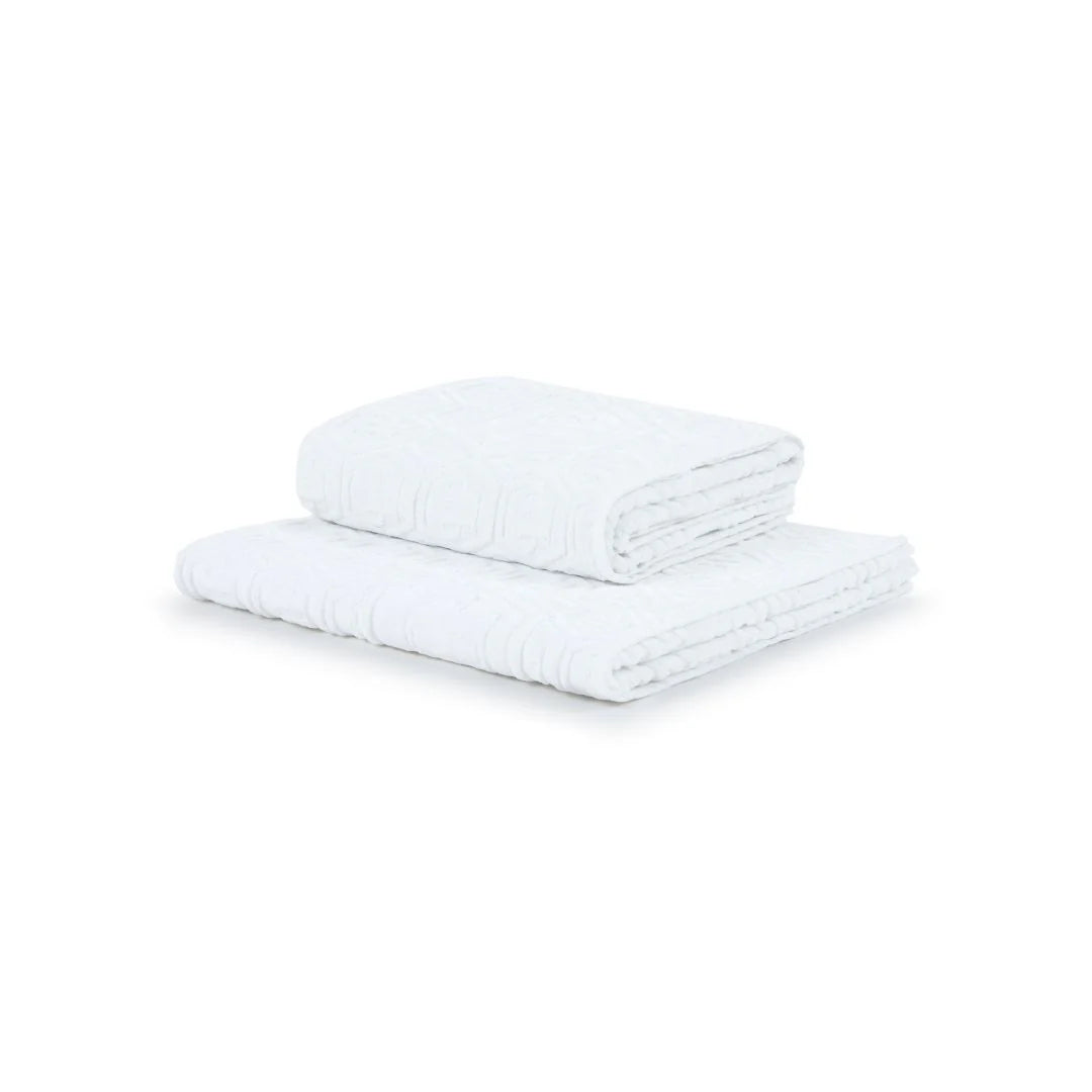 Set 1+1 Hexagon Asciugamano e Ospite Philipp Plein