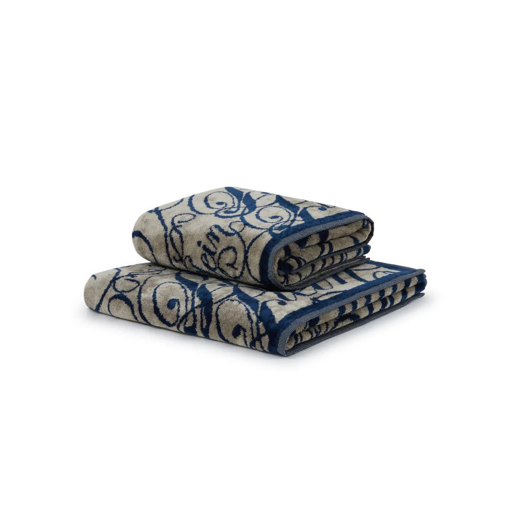 Set 1+1 Script Asciugamano e Ospite Philipp Plein