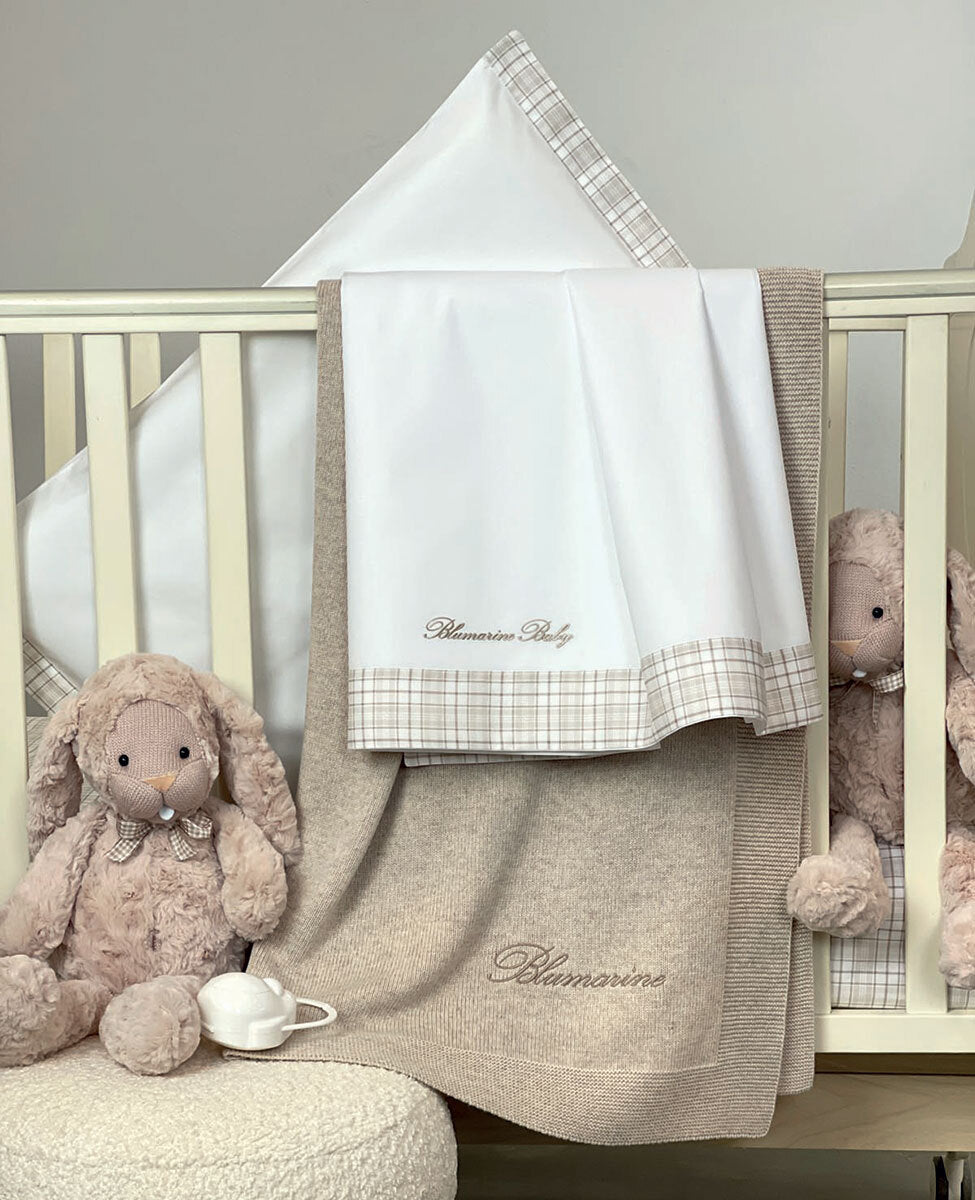 Lenzuolina Culla 3 Pezzi Blumarine British