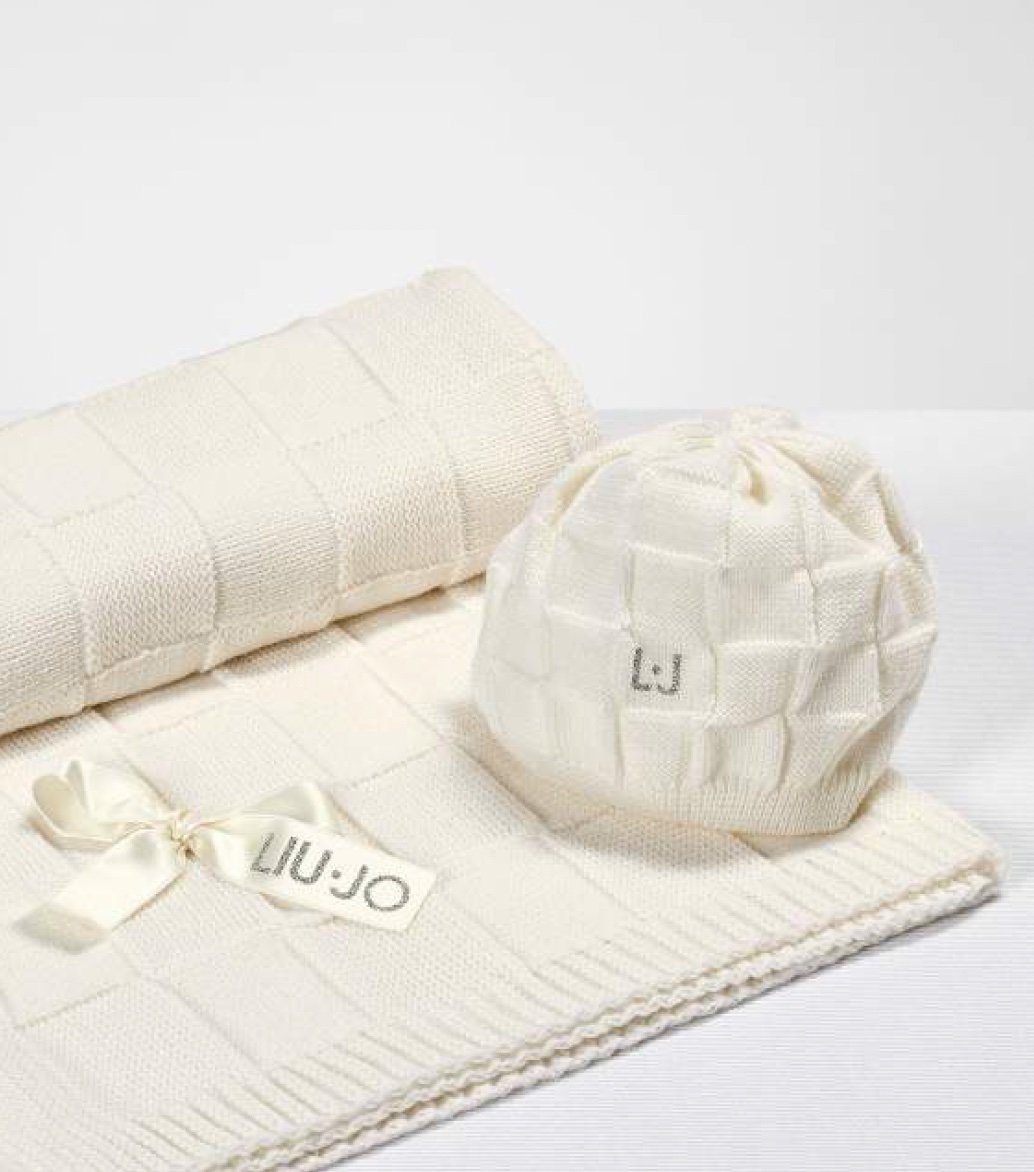 Blanket for Bamby cradle by Liu Jo in merino wool