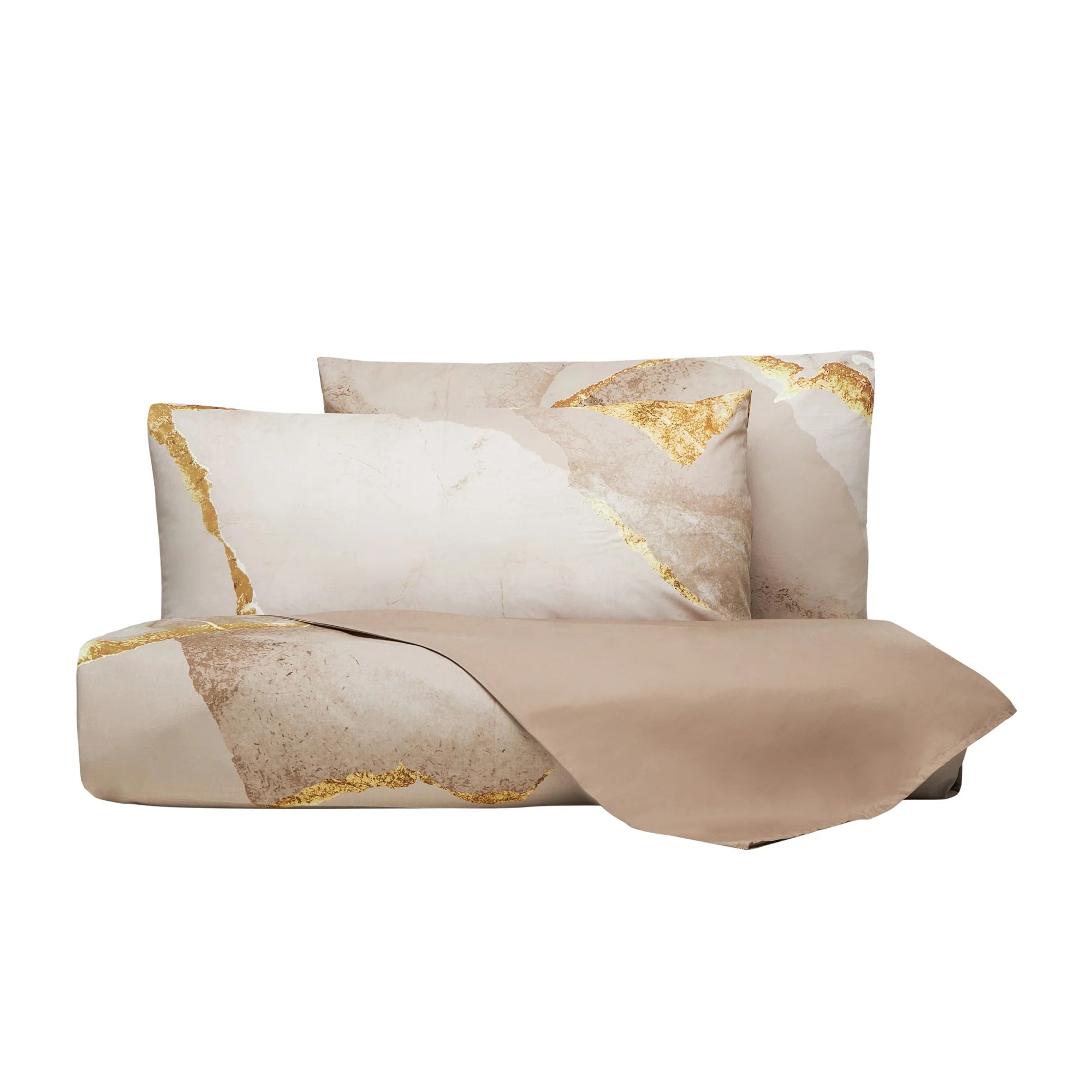 Copripiumino matrimoniale In Percalle Di Cotone Shibui Carrara