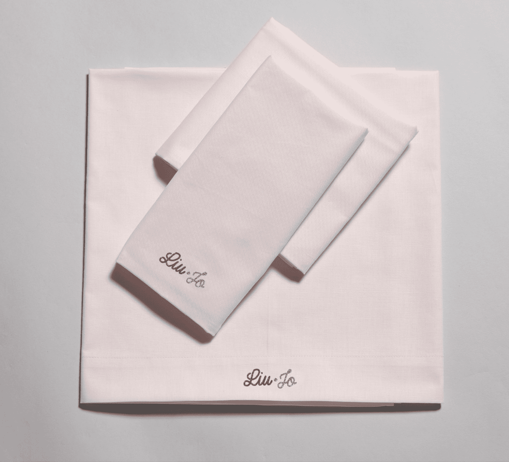 SET 3 PEZZI LENZUOLA PER LETTINO SERIE GLITTER BICOLOR