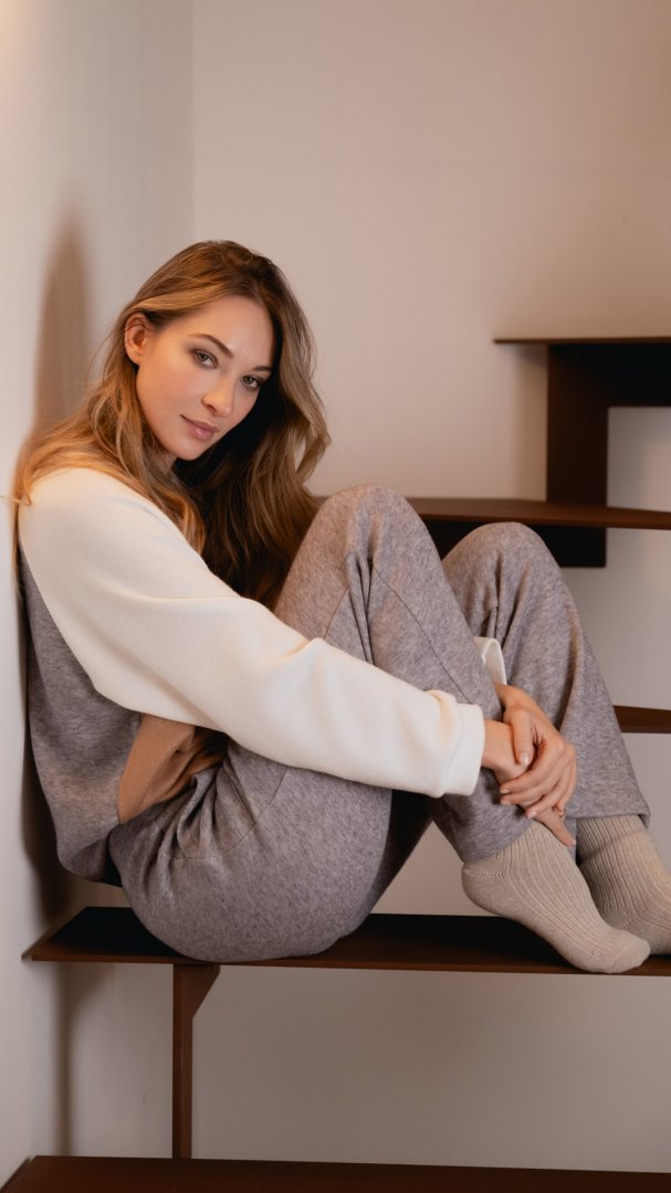 Pigiama Donna In Maglia Mimi Pepita 5040